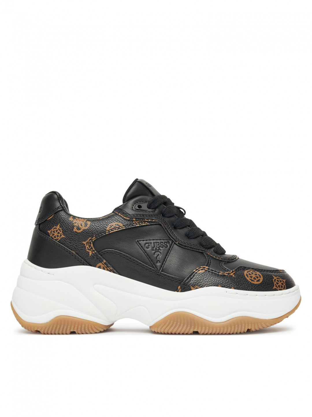 Guess Sneakersy FLTHPY FAL12 Černá